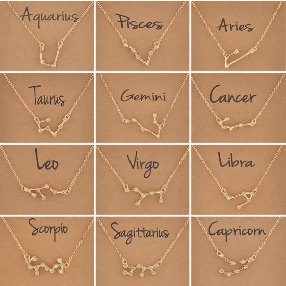 Crystal Star Zodiac Sign bracelets