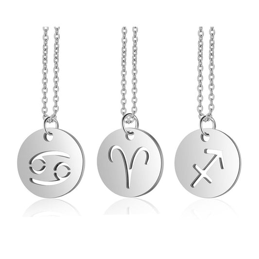 Stainless Steel Necklace Star Sign